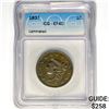 Image 1 : 1837 Coronet Head Large Cent ICG EF40 Laminated