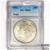 Image 1 : 1921 Morgan Silver Dollar ICG MS65