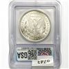 Image 2 : 1921 Morgan Silver Dollar ICG MS65