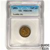 Image 1 : 1863 CWT Cent Fuld#82/351 ICG MS63 BN
