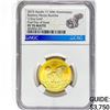 Image 1 : 2019 1/2oz. Gold Apollo 11th NGC PF70 Matte, Restr