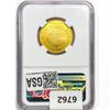 Image 2 : 2019 1/2oz. Gold Apollo 11th NGC PF70 Matte, Restr