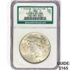 Image 1 : 1922 Silver Peace Dollar NGC Binion Collection