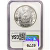 Image 2 : 1888 Morgan Silver Dollar NGC MS64 Binion Collec.