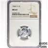 Image 1 : 1943-S Wheat Cent NGC MS67
