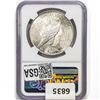 Image 2 : 1922 Silver Peace Dollar NGC MS63