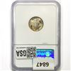 Image 2 : 1941 Mercury Silver Dime NGC MS67 FB