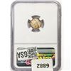 Image 2 : 1851 Silver Three Cent NGC MS64