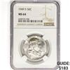 Image 1 : 1949-S Franklin Half Dollar NGC MS64
