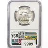 Image 2 : 1949-S Franklin Half Dollar NGC MS64