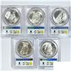 Image 2 : 1923 Set [5] Silver Peace Dollar PCGS MS63