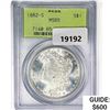 Image 1 : 1882-S Morgan Silver Dollar PCGS MS65