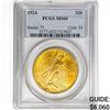Image 1 : 1924 $20 Gold Double Eagle PCGS MS60