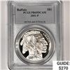 Image 1 : 2001-P Silver $1 Buffalo PCGS PR69 DCAM