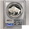 Image 2 : 2001-P Silver $1 Buffalo PCGS PR69 DCAM