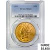 Image 1 : 1899 $20 Gold Double Eagle PCGS MS61