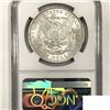 Image 2 : 1891 Morgan Silver Dollar NGC MS61