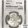 Image 1 : 1888-O Morgan Silver Dollar NGC MS65