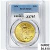 Image 1 : 1924 $20 Gold Double Eagle PCGS MS65
