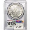 Image 2 : 1881 Morgan Silver Dollar PCGS MS63
