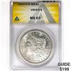 Image 1 : 1904-O Morgan Silver Dollar ANACS MS63