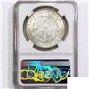 Image 2 : 1887 Morgan Silver Dollar NGC MS66