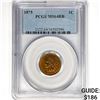 Image 1 : 1875 Indian Head Cent PCGS MS64 RB