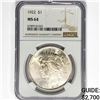 Image 1 : 1922 Silver Peace Dollar NGC MS64