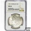 Image 1 : 1921 Morgan Silver Dollar NGC MS64