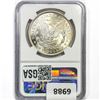 Image 2 : 1921 Morgan Silver Dollar NGC MS64