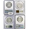 Image 2 : [4] Kennedy Silver 50C NGC,PCGS PR,MS 1967-1970