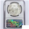 Image 2 : 1921 Silver Peace Dollar NGC MS62 High Relief