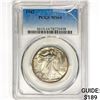 Image 1 : 1942 Walking Liberty Half Dollar PCGS MS64