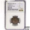 Image 1 : 1863 New York, Christopher Karl Token NGC MS64 BN