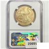 Image 2 : 2017 $50 1oz AGE Mercanti Signed NGC MS70 1st Day