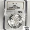 Image 1 : 1881-S Morgan Silver Dollar NGC MS64