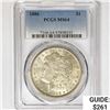 Image 1 : 1886 Morgan Silver Dollar PCGS MS64