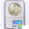 Image 2 : 1923 Silver Peace Dollar NGC MS63 Binion Collect.