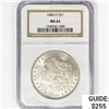Image 1 : 1884-O Morgan Silver Dollar NGC MS63