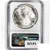 Image 2 : 1992 Silver Eagle NGC MS69 Rev Struck Thru