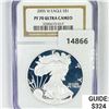 Image 1 : 2005-W American Silver Eagle NGC PF70 UC