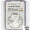 Image 1 : 2019-W American Silver Eagle NGC PF69 UC