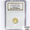 Image 1 : 1990-P $5 1/10 oz American Gold Eagle NGC PF70 UC