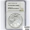 Image 1 : 1993-P American Silver Eagle NGC PF69 UC