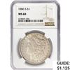 Image 1 : 1886-S Morgan Silver Dollar NGC MS60