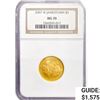 Image 1 : 2007-W $5 8.36g Jamestown Gold NGC MS70