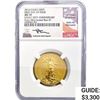 Image 1 : 2016 US .50oz Gold $25 Eagle NGC MS70 1st Issue