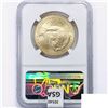 Image 2 : 2023 $50 1oz AGE NGC MS69 Struck Thru
