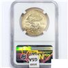 Image 2 : 1994 $50 1oz American Gold Eagle NGC MS69*