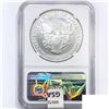 Image 2 : 1993-P American Silver Eagle NGC PF69 UC